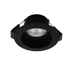 SLC One Soft LED indbygningsspot dæmp-til-varm sort