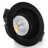 SLC One Soft LED indbygningsspot sort 3.000K