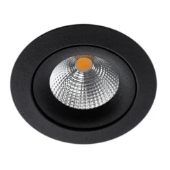 SLC One 360° SunLike LED indbygningslampe sort 930