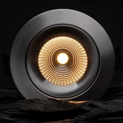SLC One 360° SunLike LED indbygningslampe alu 930