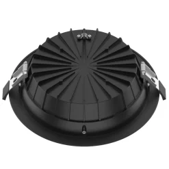 SLC Shift LED-indbygningsspot Ø 22,8cm CCT, sort