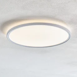 Slim LED-panel rundt RGBW effekt Ø42cm hvidt