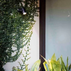 Slot udendørs LED-vægspot, fremspring 20 cm