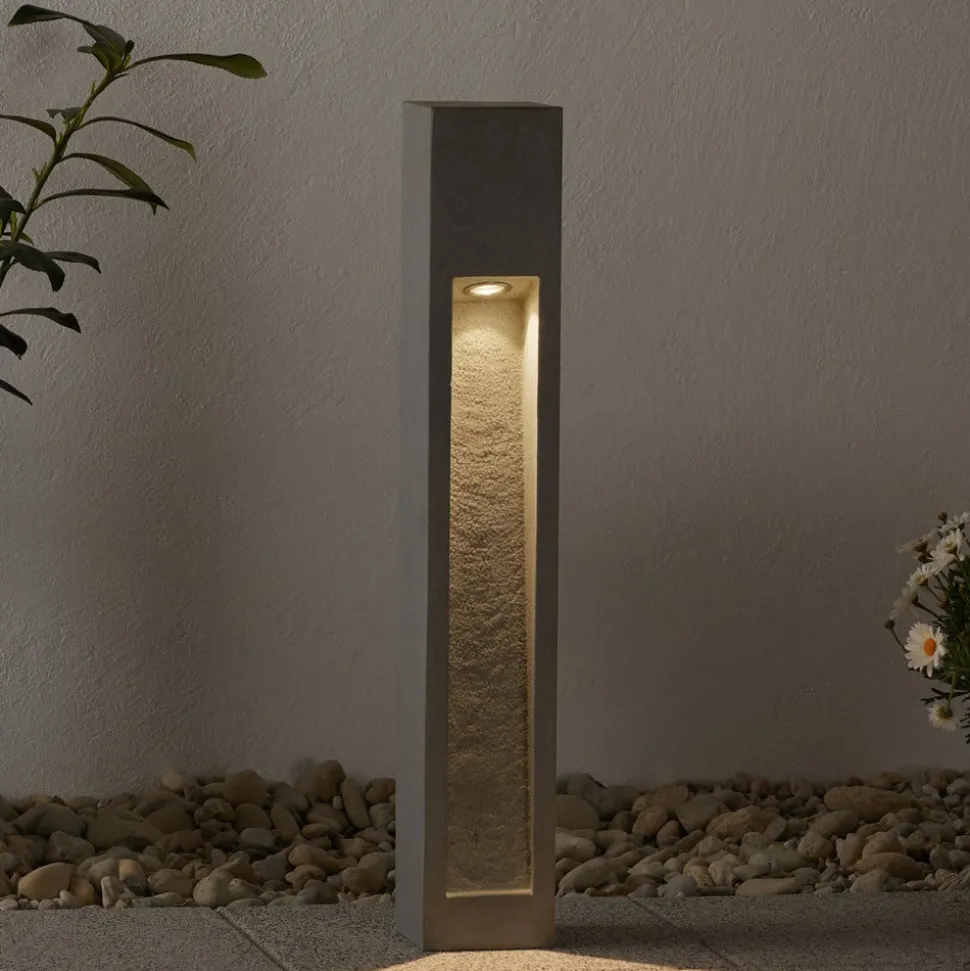 SLV Arrock Stone LED-stibelysning lavet af natursten
