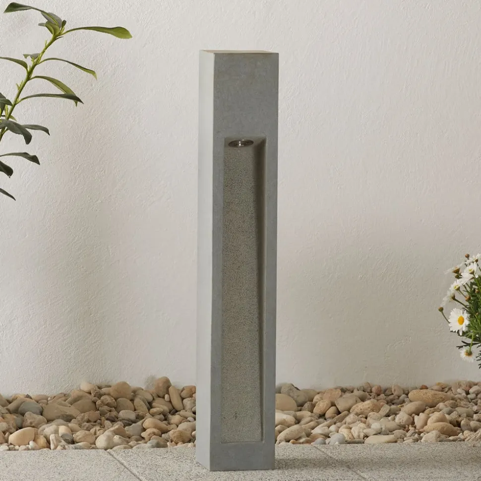 SLV Arrock Stone LED-stibelysning lavet af natursten