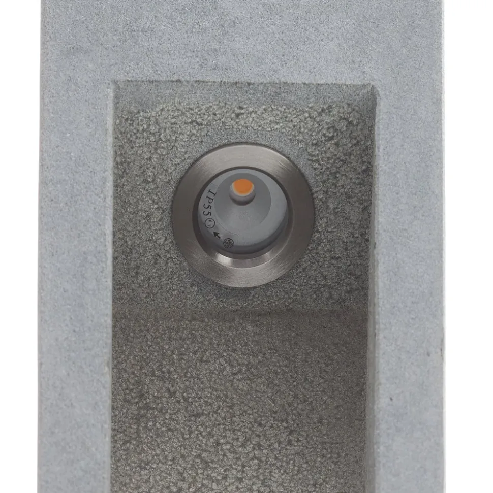 SLV Arrock Stone LED-stibelysning lavet af natursten
