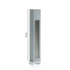 SLV Arrock Stone LED-stibelysning lavet af natursten