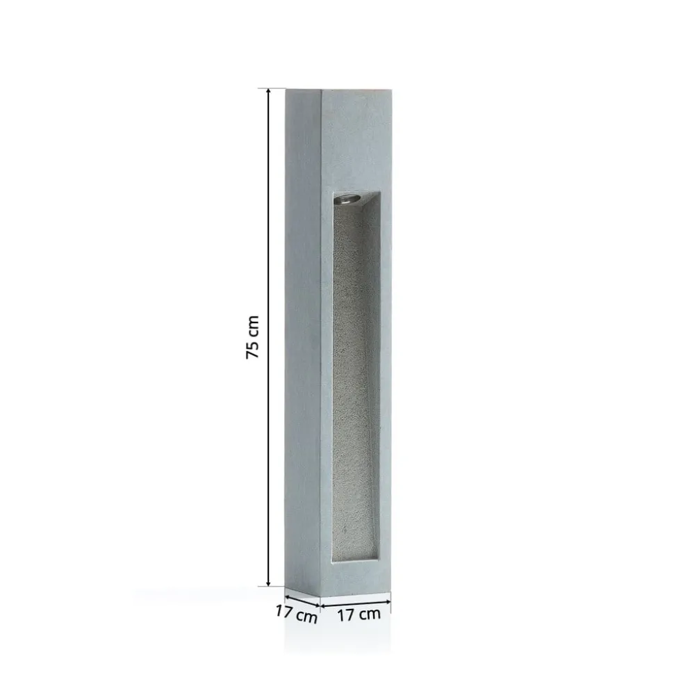 SLV Arrock Stone LED-stibelysning lavet af natursten
