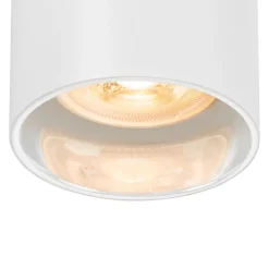 SLV Asto Tube downlight GU10, 1 lyskilde, hvidt