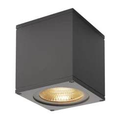 SLV Big Theo LED udendørs loftslampe, antracit