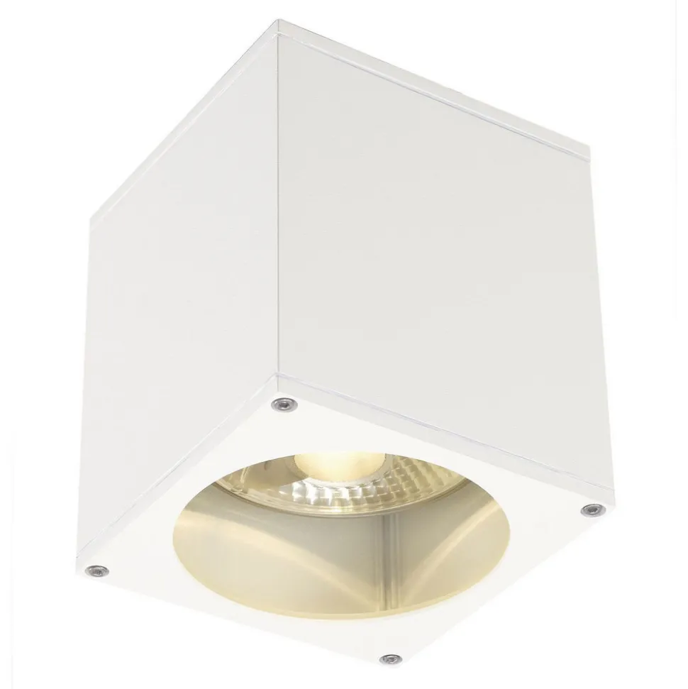 SLV Big Theo udendørs loftslampe, hvid