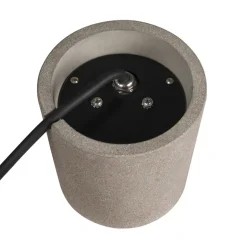 SLV Concreto gulvspot, IP65, GU10 stik, rundt