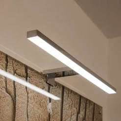SLV Dorisa LED-klemme væglampe bredde 50 cm krom