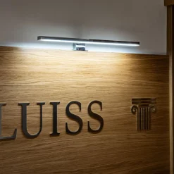SLV Dorisa LED-klemme væglampe bredde 50 cm krom