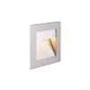 SLV Frame Curve LED-indbygningslampe sølv