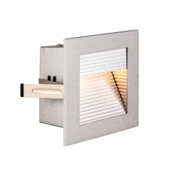 SLV Frame Curve LED-indbygningslampe sølv