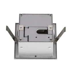 SLV Frame Curve LED-indbygningslampe sølv