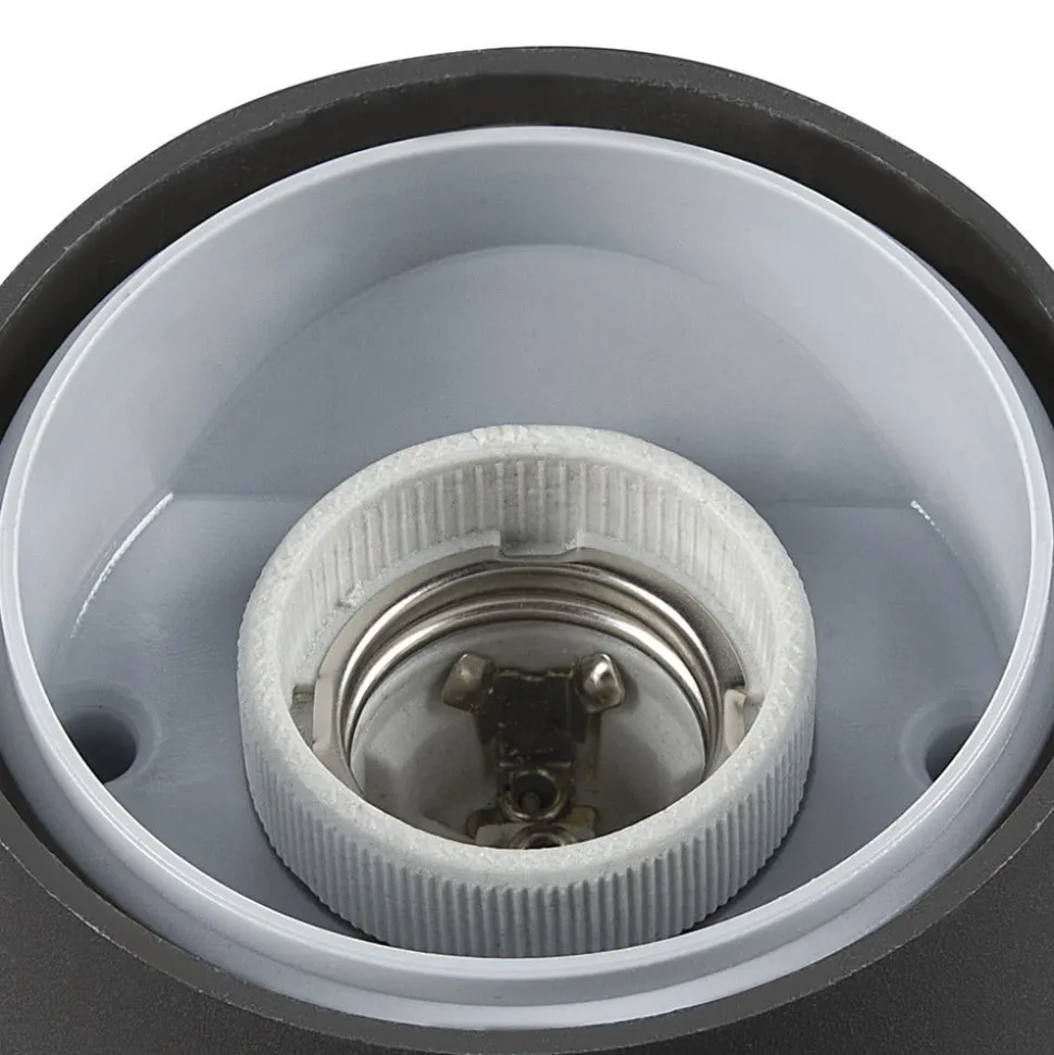 SLV Grafit stibelysning antracit cylinder 30 cm