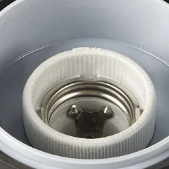 SLV Grafit udendørs væglampe cylindrisk med sensor