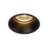 SLV Horn indbygningsspot GU10, mat sort