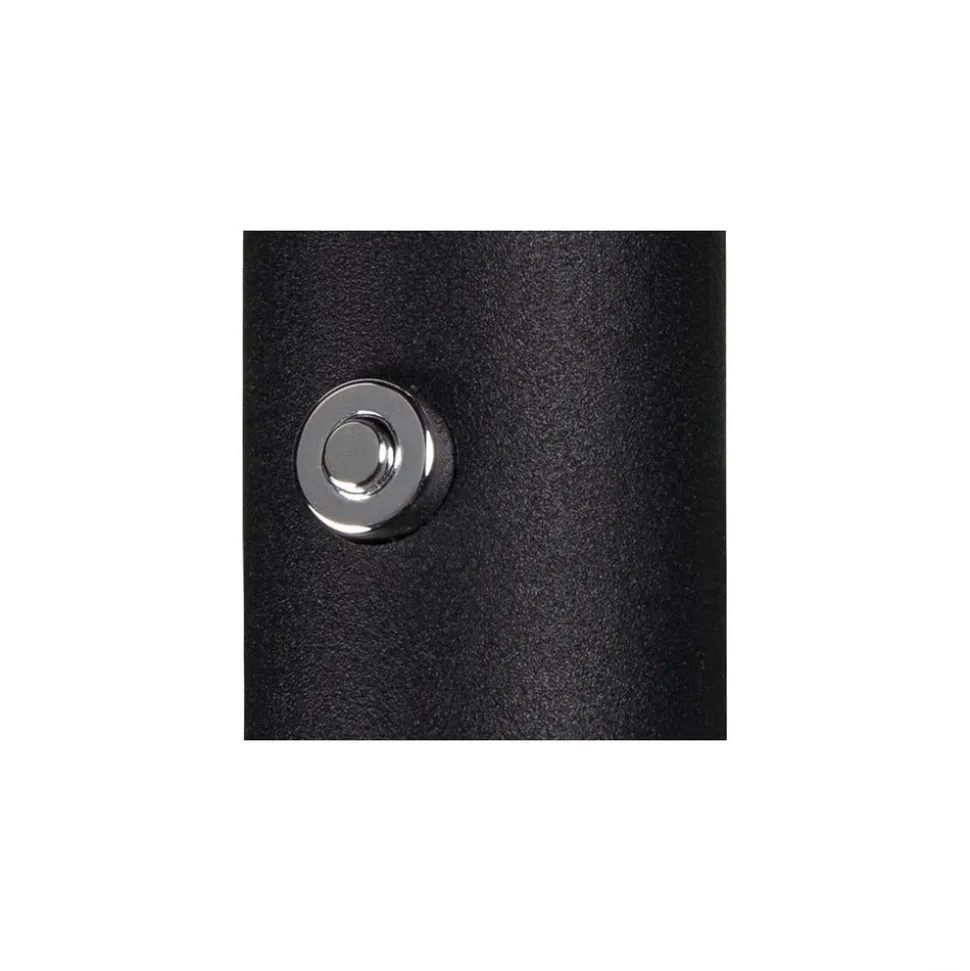 SLV Karpo Goose LED-væglampe, dæmpbar, sort