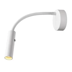 SLV Karpo Goose LED-væglampe, dæmpbar, hvid