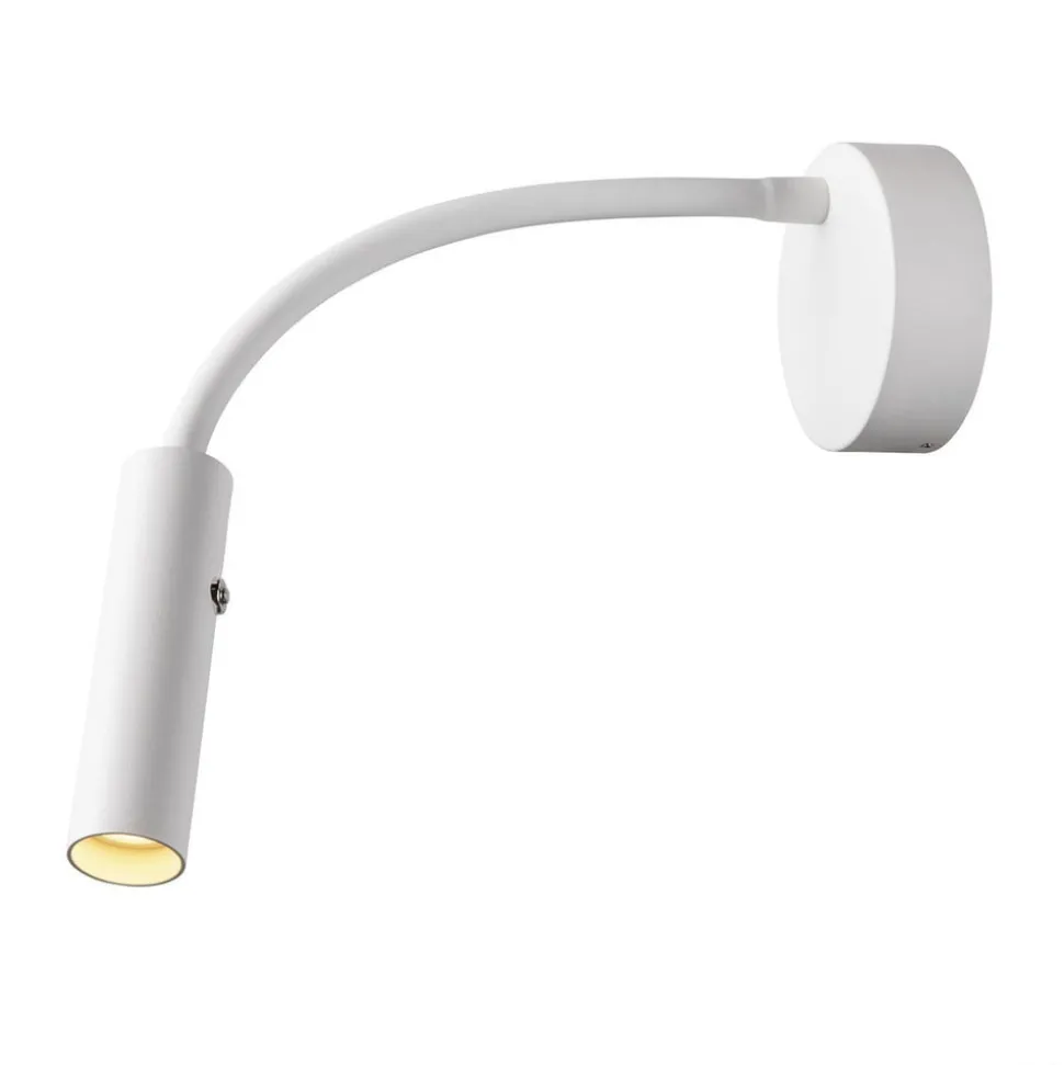 SLV Karpo Goose LED-væglampe, dæmpbar, hvid