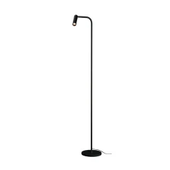 SLV Karpo LED-gulvlampe, med dæmper, sort