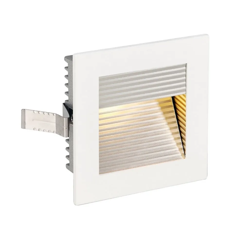 SLV LED-indbygningslampe Frame Curve LED 3.000K hvid