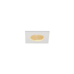 SLV LED indbygningslampe Patta-I, hvid, aluminium, længde 8 cm