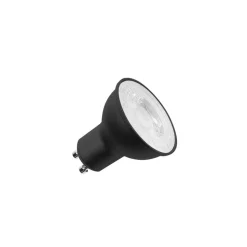 SLV LED-reflektorpære GU10, 6 W, 3.000K, dæmpbar, sort