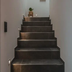 SLV LED-vægindbygningslampe Mobala, hvid, aluminium, 3.000 K