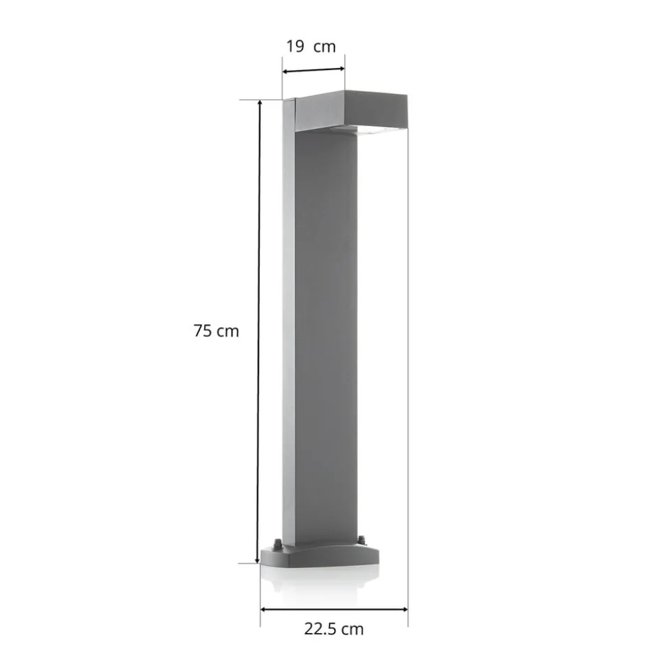 SLV Quadrasyl 75 - Stibelysning, antracit