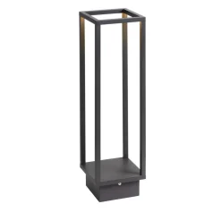SLV Quadrulo LED-stibelysning, antracit