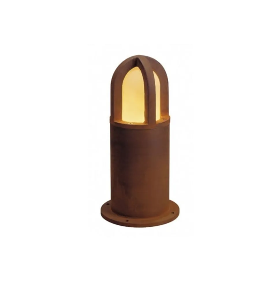 SLV Rusty Cone 40 rustbrun sokkelampe 40 cm