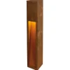 SLV Rusty Slot 80 LED stibelysning, højde 80 cm