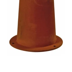 SLV Rusty 40 sokkellampe, rustfarvet, stål, højde 40 cm