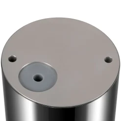 SLV Varyt loftlampe til badeværelset, krom, aluminium, Ø 12 cm