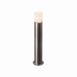 SLV vejlampe Roxy akryl, højde 90 cm, grå, stål