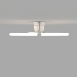 Smart LED-loftventilator Nepal, hvid, DC, støjsvag