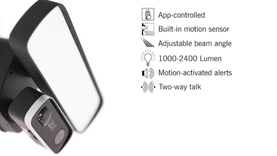 Smartlight 7867-750 LED-kameralampe WiFi 1.000lm