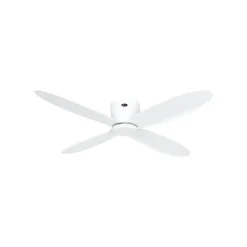 Smart loftventilator Eco Plano II, Ø 132 cm, hvid, DC