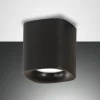 Smooth loftlampe, 1 lyskilde, sort, IP44