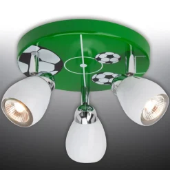 Soccer LED-loftlampe med 3 lyskilder