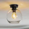 Sofia loftlampe med klart glasskærm