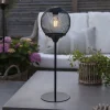 Solar LED-bordlampe Sunlight med væv