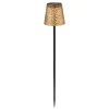 36562 solcelle-lampe med jordspyd, IP44, kobber
