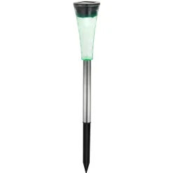 Solcellelampe Navin, RGB farveskift, 5’er sæt