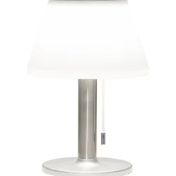 Solia LED-bordlampe med solcelle og trækafbryder