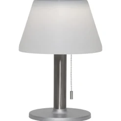 Solia LED-bordlampe med solcelle og trækafbryder